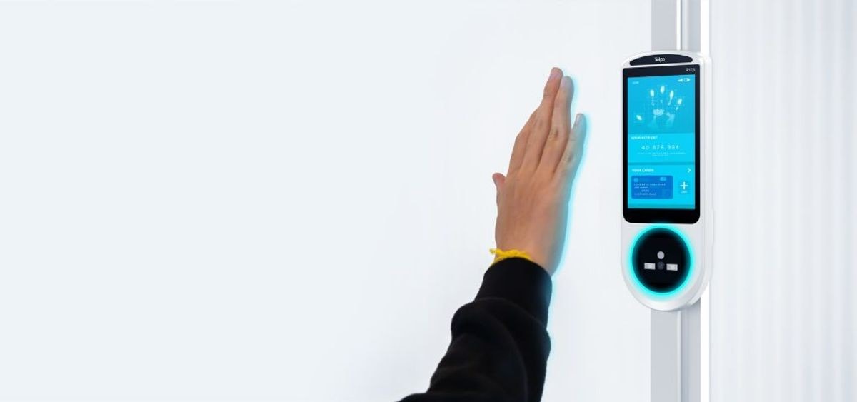 palmprint paymet machine